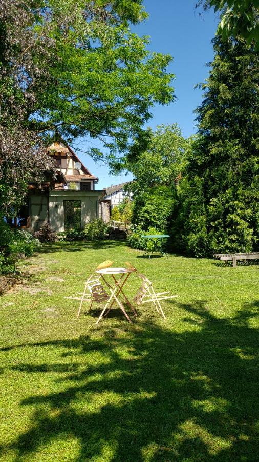 Gite A La Petite Fontaine-Plain Pied-Maison Alsacienne Renovee Avec Passion-4 Pers-4Nuitees Minimum Langensoultzbach Exterior photo